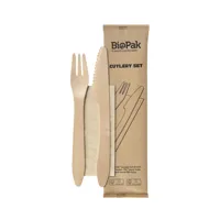 Bestikkpose Tre Vokset Kniv Gaffel Serviett