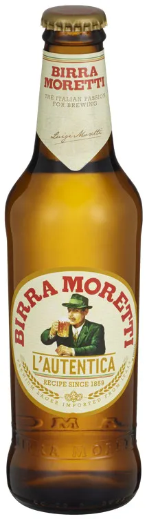 BIRRA MORETTI 0.33 FLASKE BIRRA MORETTI 0.33 FLASKE