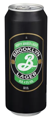 BROOKLYN LAGER, 4,5% 0.50L BROOKLYN LAGER, 4,5% 0.50L