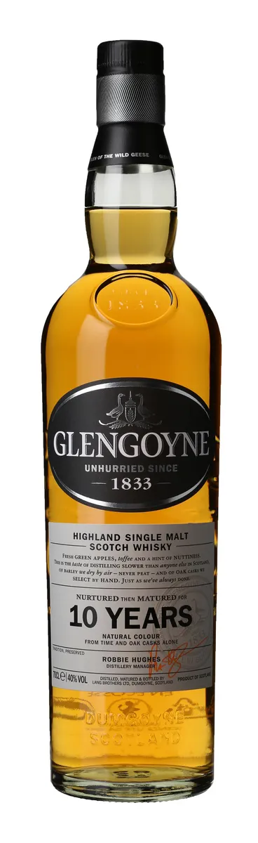 GLENGOYNE 10YO SINGLE MALT W40% 40% 70CL GLENGOYNE 10YO SINGLE MALT W40% 40% 70CL
