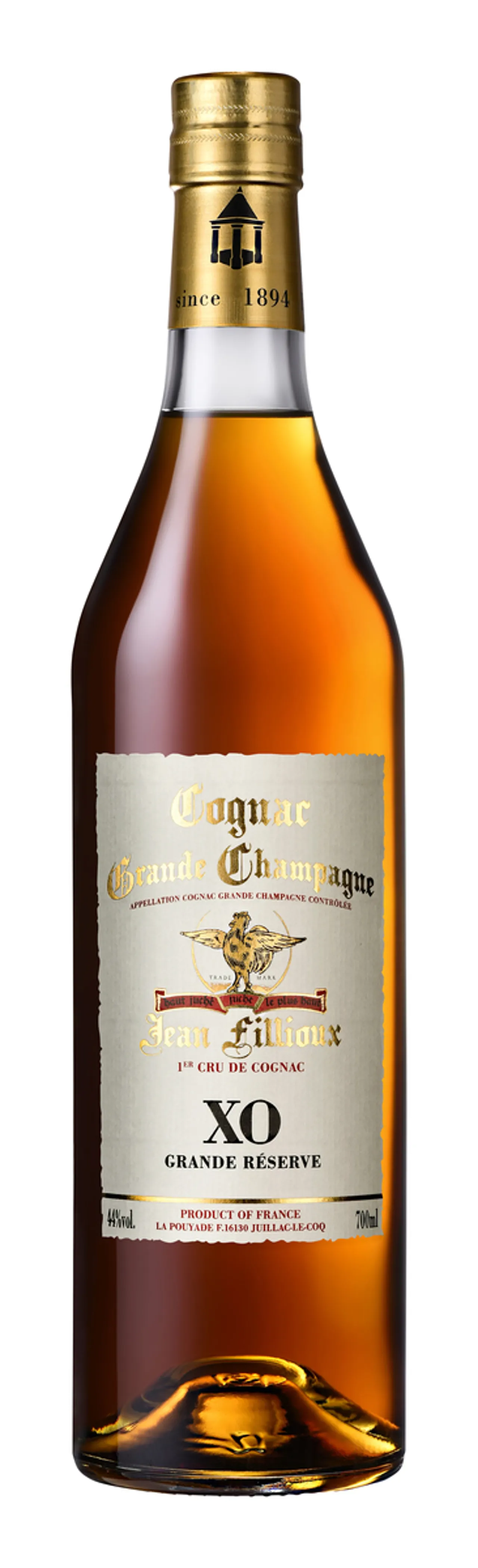FILLIOUX XO GRANDE RESERVE 44% 70CL
