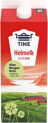 Tine Helmelk 3,5% 1,75l