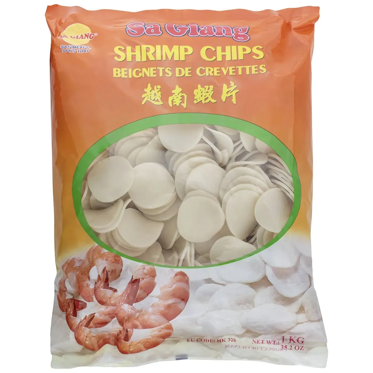 REKE CHIPS (PRAWN CRACKER) 1KG