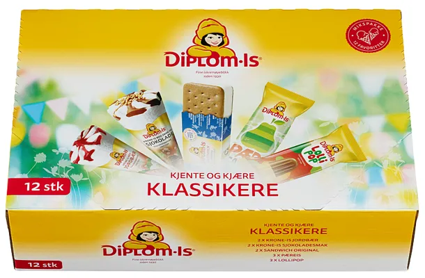 Diplom-Is Klassikere 12stk