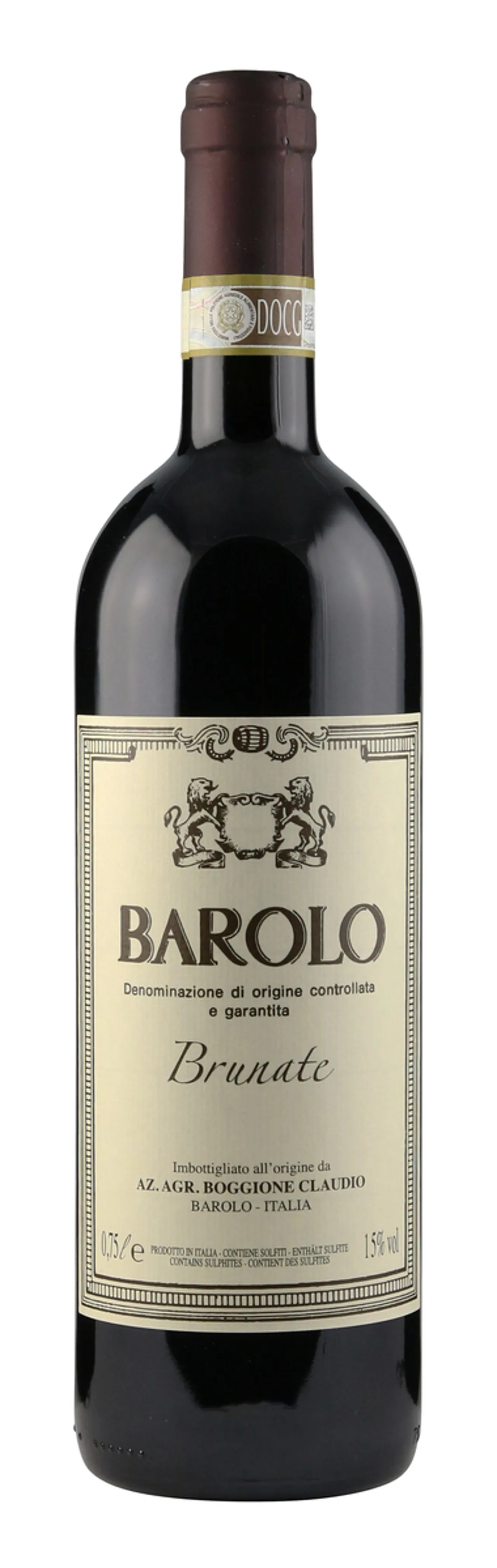 BOGGIONE BAROLO BRUNATE 2020 14,5% 75CL