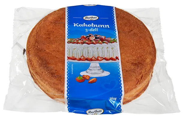 KAKEBUNN 3-DELT 360G BERTHAS KAKEBUNN 3-DELT 360G BERTHAS