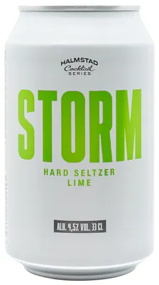 Storm Hard Seltzer Lime 4,5% 33cl