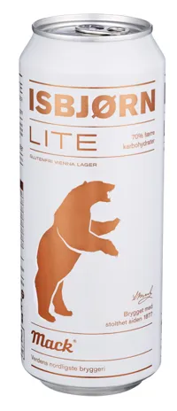 Isbjørn Lite Vienna Lager Glutenfri 0.50l Bx Mack