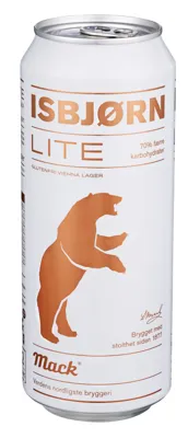 Isbjørn Lite Vienna Lager Glutenfri 0.50l Bx Mack