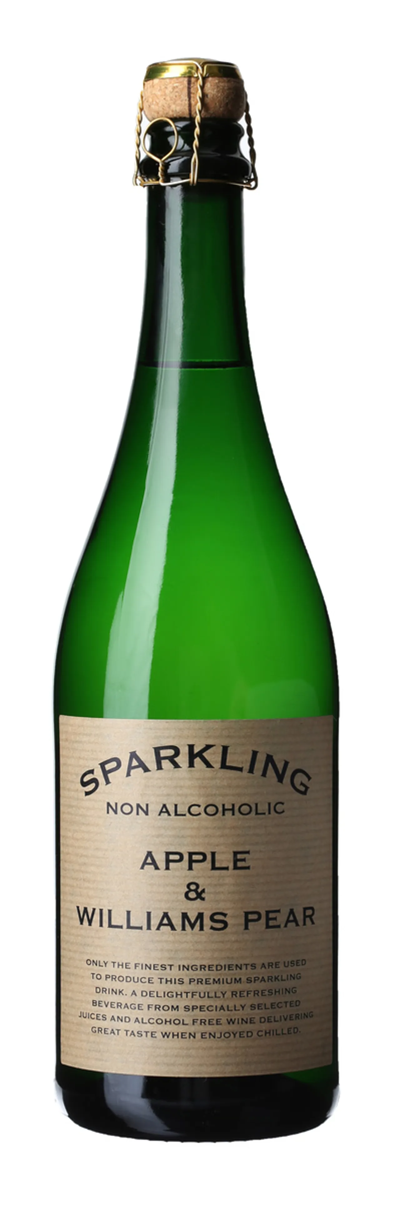 SPARKLING APPLE- PEAR WILLIAMS X 0% 75CL
