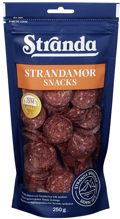 STRANDAMØR SNACKS 250G