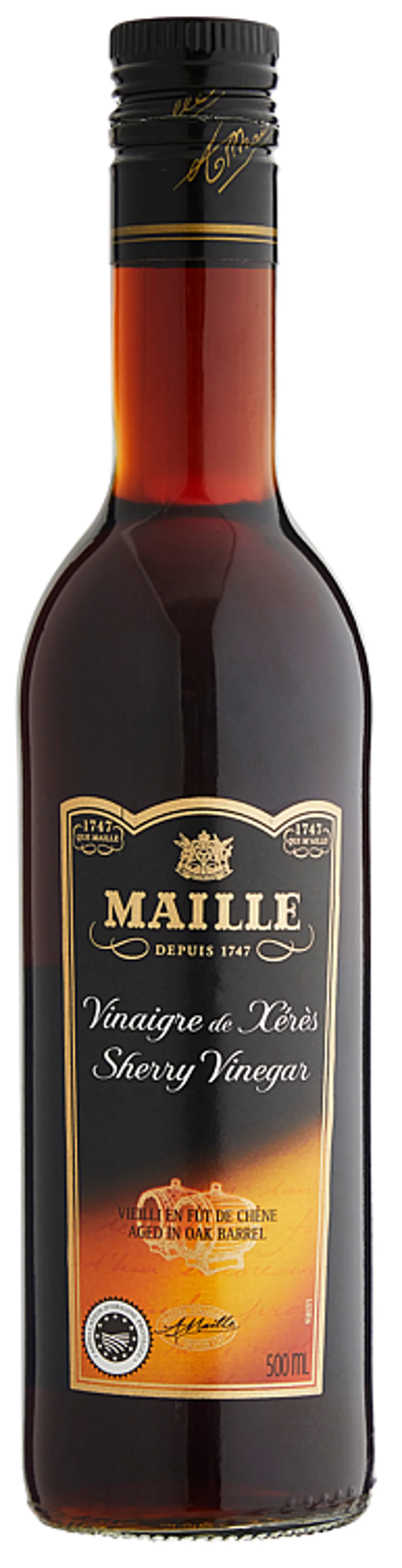 MAILLE SHERRYEDDIK 500ML FLASKE