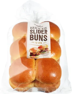 Brioche Mini Sliders 12pk 480g