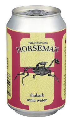 HEADLESS HORSEMAN TONIC RHUBARB 33CL BX HEADLESS HORSEMAN TONIC RHUBARB 33CL BX