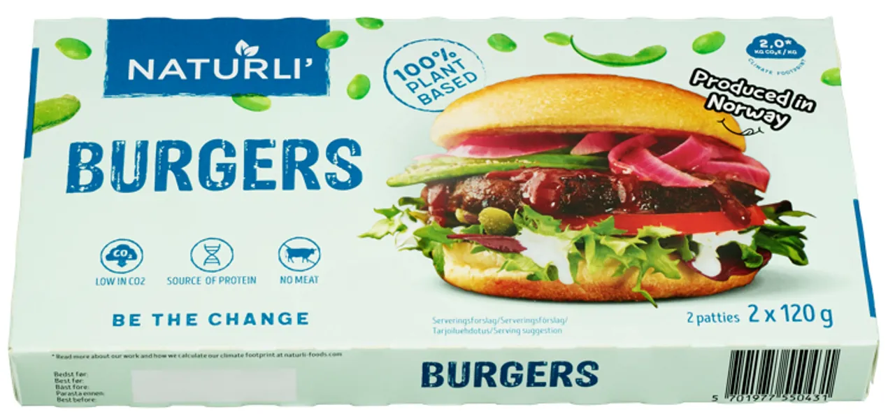 NATURLI' BURGERS 10X2X120G