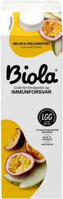 Biola Melon/Pasjon Laktosefri 1000g Tine
