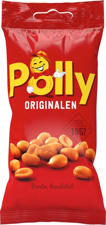 POLLY PEANØTTER 80G POLLY PEANØTTER 80G