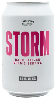 STORM HARD SELTZER NORDIC BERRIES 4,5% 33CL STORM HARD SELTZER NORDIC BERRIES 4,5% 33CL