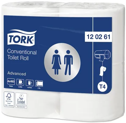 ADV X-LANG 4-PK TOALETTRULL TORK ADV X-LANG 4-PK TOALETTRULL TORK