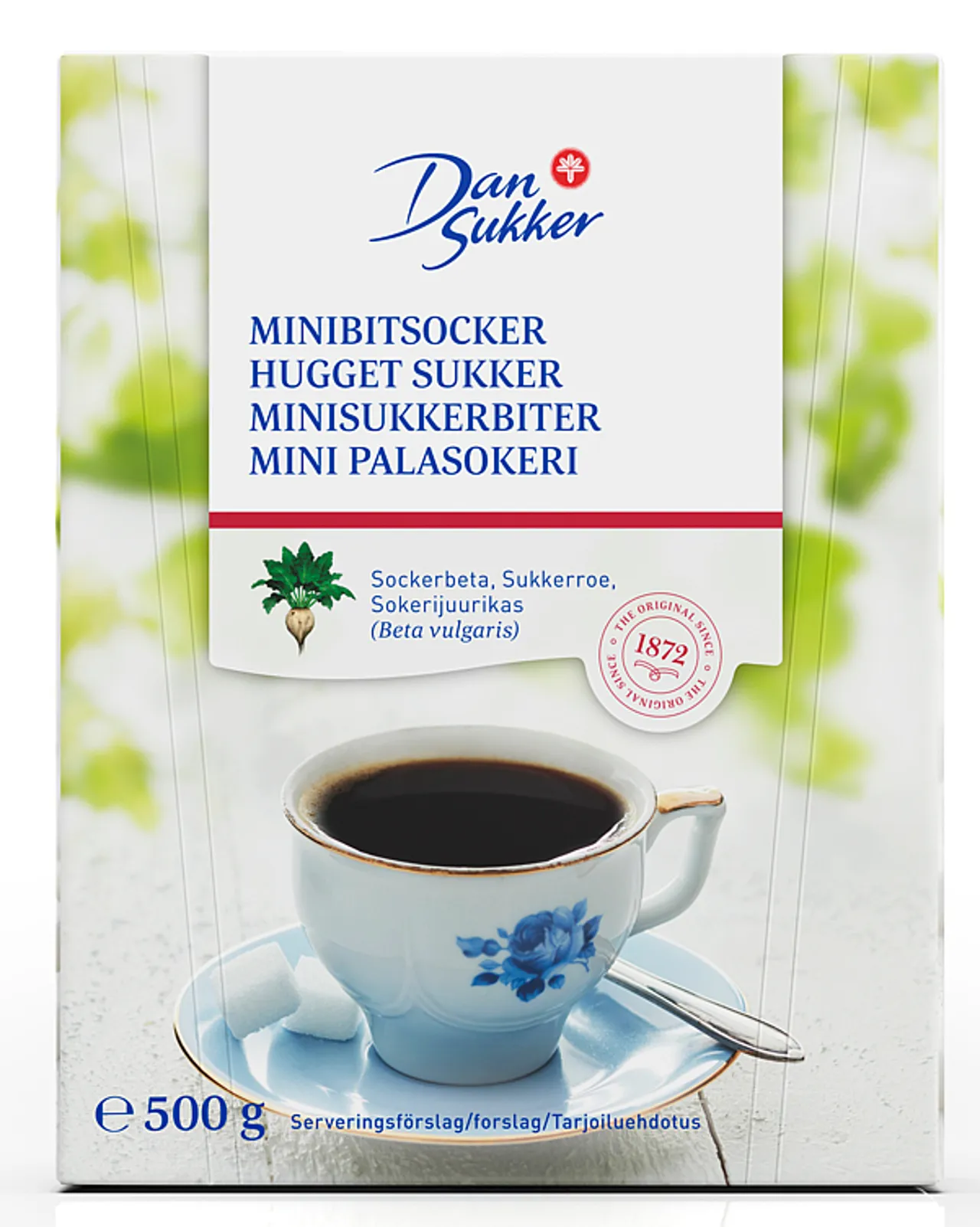 MINISUKKERBITER 500G DANSUKKER