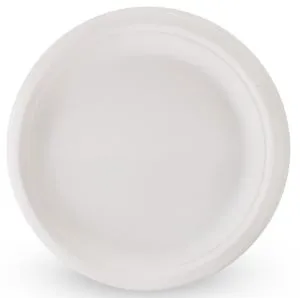 FIBERTALLERKEN 17CM HVIT MILJØVENNLIG FIBERTALLERKEN 17CM HVIT MILJØVENNLIG