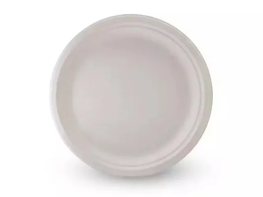 FIBERTALLERKEN 22CM HVIT MILJØVENNLIG FIBERTALLERKEN 22CM HVIT MILJØVENNLIG