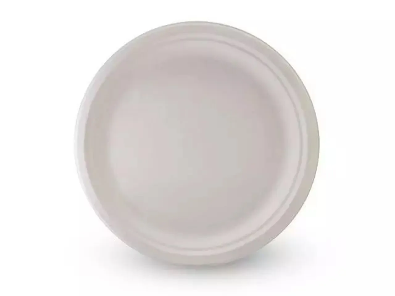 FIBERTALLERKEN 22CM HVIT MILJØVENNLIG