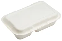 Varmmatboks 2-Rom Fiber 1200ml 25.1x16.6x6.3cm