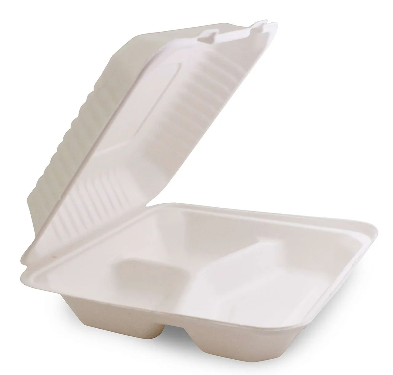 VARMMATBOKS 3-ROM FIBER 1200ML 23.5X22.7X8 MILJØVENNLIG