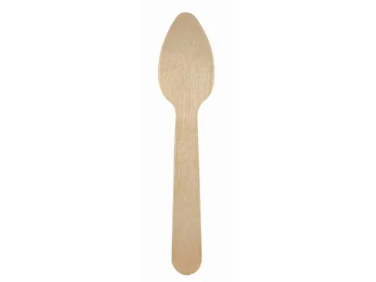 TEA SPOON WOOD 110MM TEA SPOON WOOD 110MM