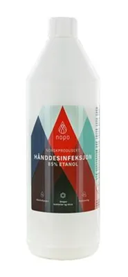 Hånddesinfeksjon 85% Etanol Norskprodusert 1l