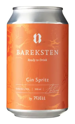 BAREKSTEN 7F GIN SPRITZ 5,5% 12X33CL BAREKSTEN 7F GIN SPRITZ 5,5% 12X33CL