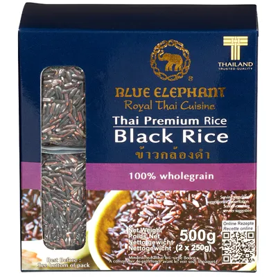 RIS SVART 2X250G BLUE ELEPHANT RIS SVART 2X250G BLUE ELEPHANT
