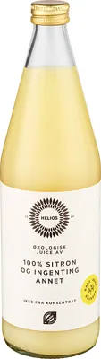 Helios Sitronjuice 750ml Økologisk