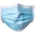 SURGICAL GAUZE MASK NON-WOVEN POLYPROPYLENE TYPE IIR 50PAC