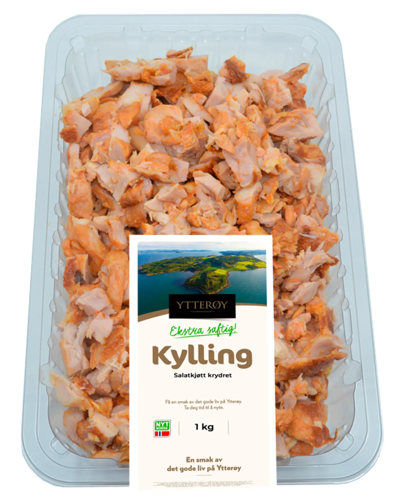 GRILLET KYLLING SALATKJØTT KRYDRET 1000G