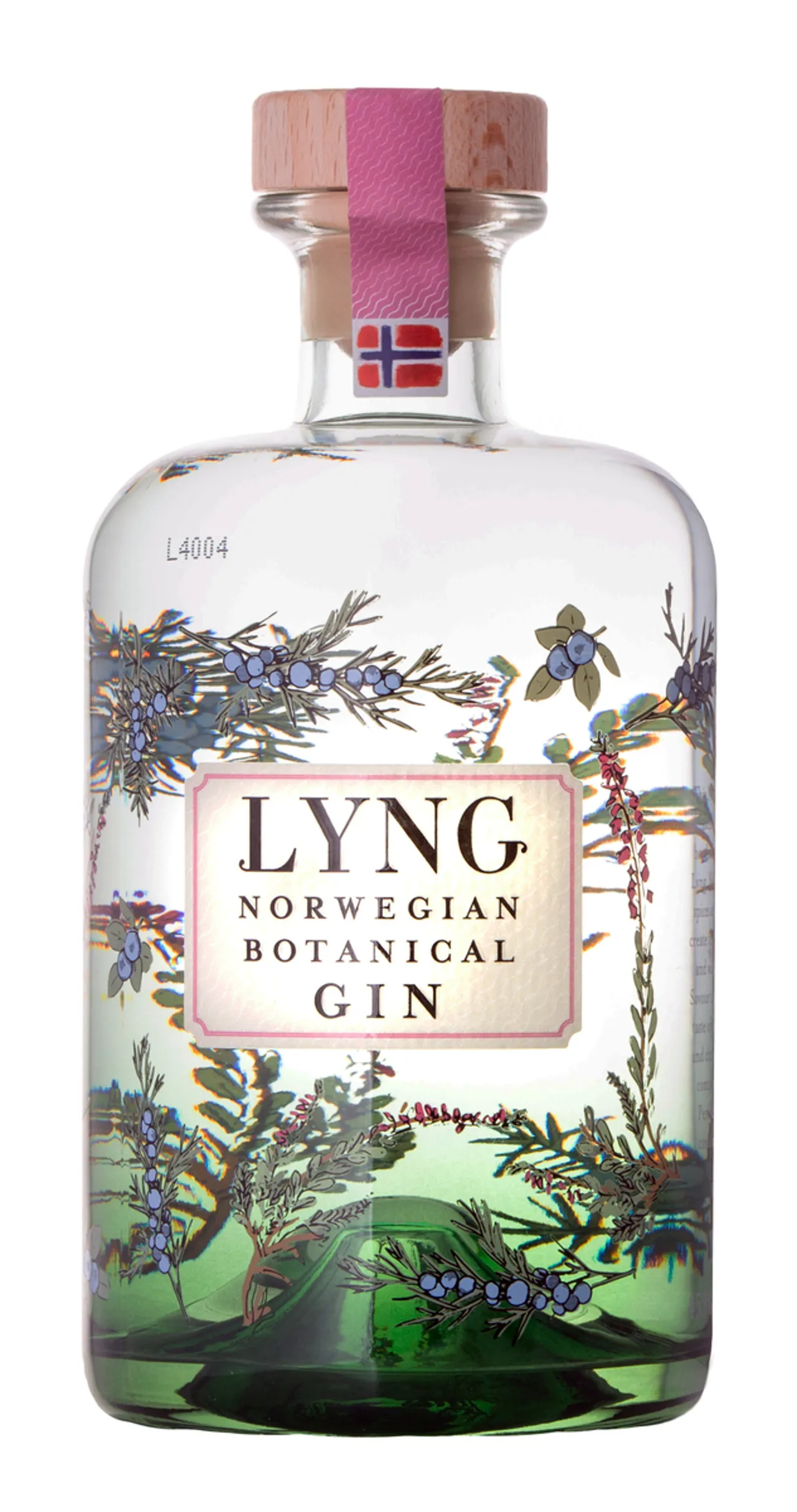 LYNG NORWEGIAN BOTANICAL GIN 45,9% 50CL