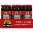 OLIVEN SORT SKIVET 240G FIGARO