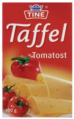 Taffel Tomatost 400g Tine
