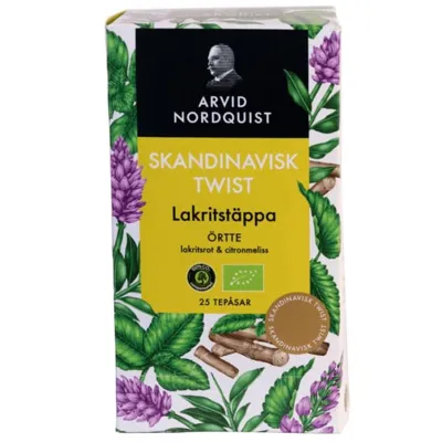 Arvid Nordquist Lakritstäppa Urtete 25st