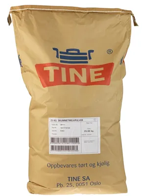 Skummetmelkpulver 25kg Tine