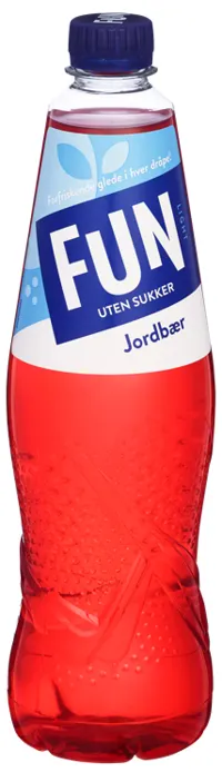 Fun Light Jordbær 6x0.8l