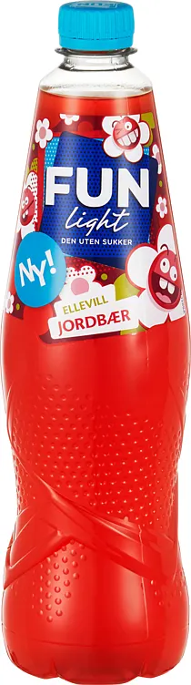 FUN LIGHT JORDBÆR 6X0.8L FUN LIGHT JORDBÆR 6X0.8L