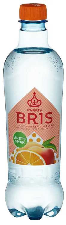FARRIS BRIS FERSKEN APPELSIN 0.50 FARRIS BRIS FERSKEN APPELSIN 0.50