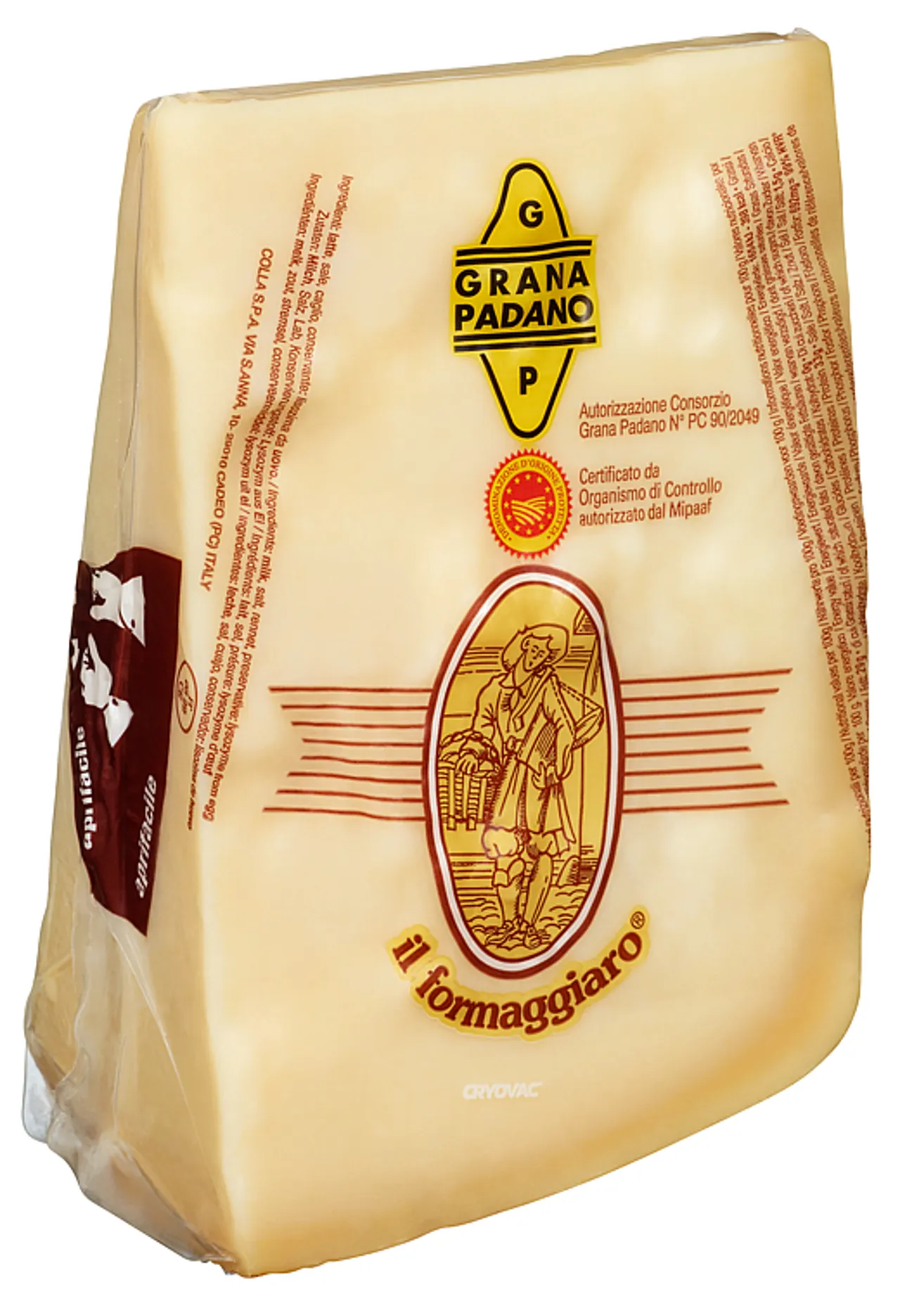 GRANA PADANO DOP 10MND CA 1KG