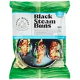 BLACK STEAMBUNS 40GR 10PCS