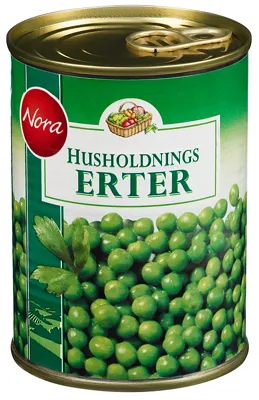 Husholdningserter 250g Nora