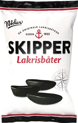Skipper Lakrisbåter 200g