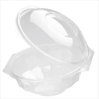 SALATSKÅL PET 500ML MED LOKK 300STK