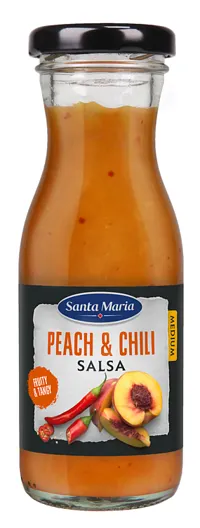 Santa Maria 155g Peach & Chili Salsa